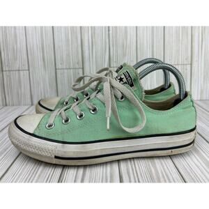 Mint Green Converse Low Top Chuck Taylor Shoes Sneakers Mens 6 Womens 8